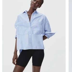Everlane Boxy Oxford Sz M